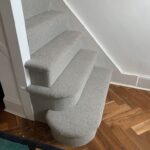 light grey stair carpet