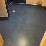 Blue wetroom Tamworth after