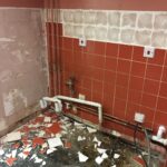 Beefeater Potwash Wet Area - Making a Mess