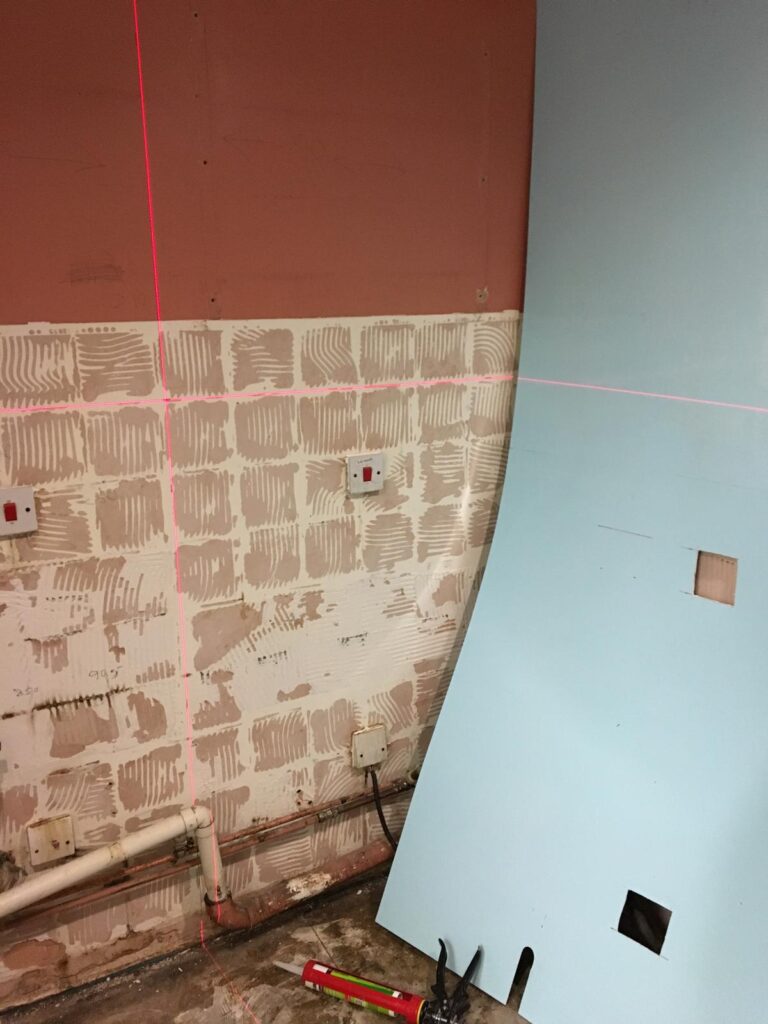 Beefeater Potwash Wet Area - Progress
