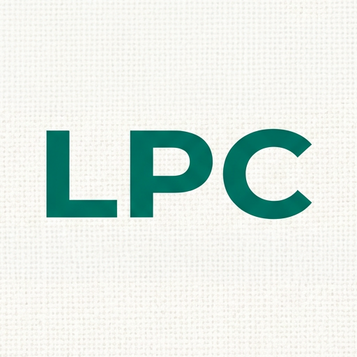 LPC logo on carpet background